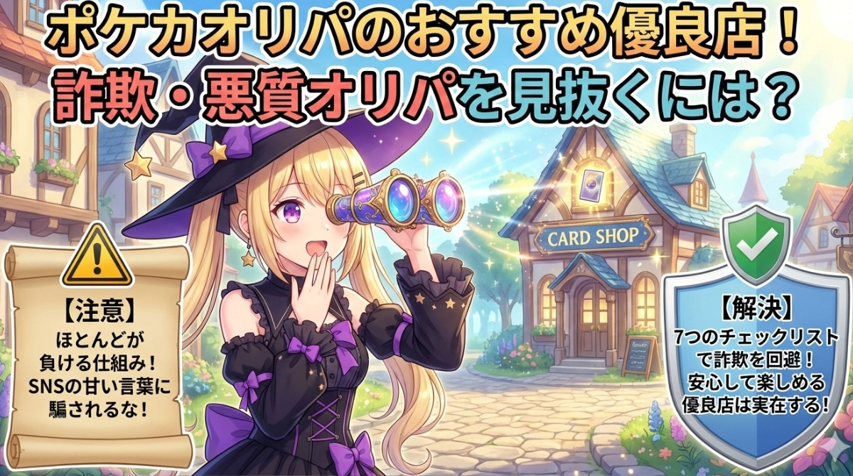ポケカオリパおすすめ記事アイキャッチ