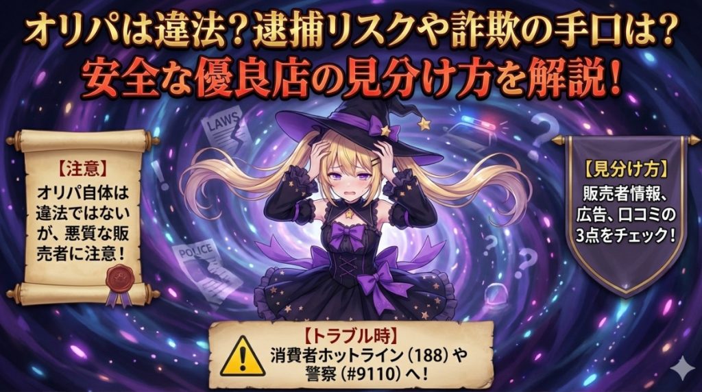 オリパ違法の記事アイキャッチ