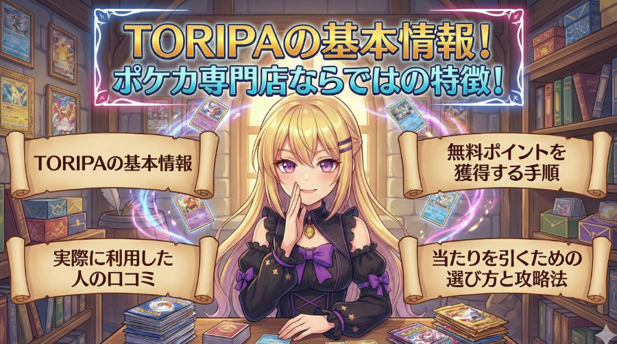 TORIPA（トリパ）商標記事のアイキャッチ