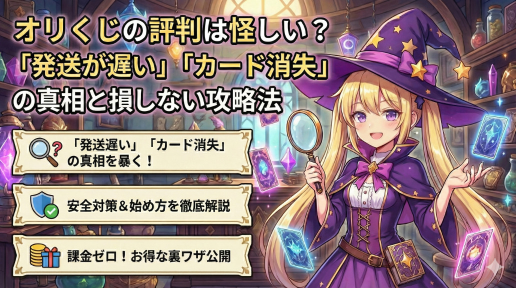 オリくじの商標記事アイキャッチ画像